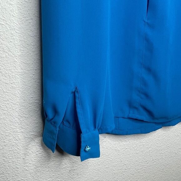 Vintage La Blouse Blue Blouse - Picture 6 of 7